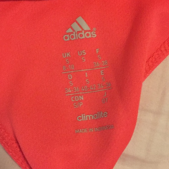 Pink Adidas Racerback Workout Tank - Picture 4 of 6